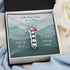 Thank you for being an amazing friend - peas in a pod necklace